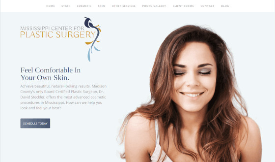 Mississippi Center for Plastic Surgery website.